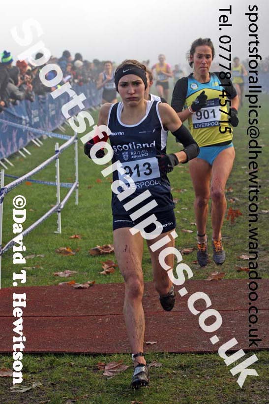 Senior and under-23 women, European Cross Country Trials, Sefton Park, Liverpool. Photo: David T. Hewitson/Sports for All Pics